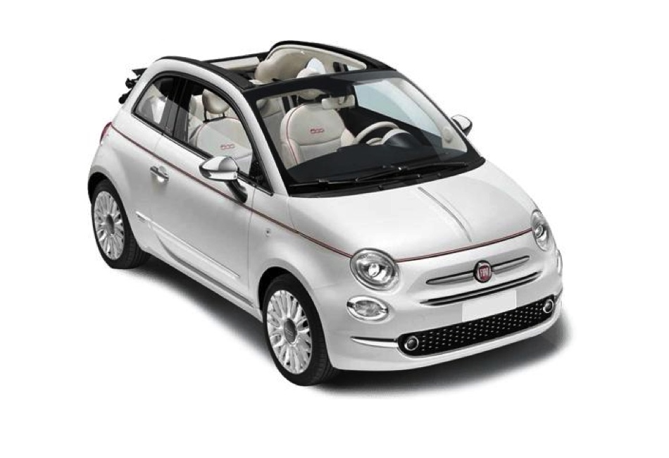 FIAT 500c Rouge Italia